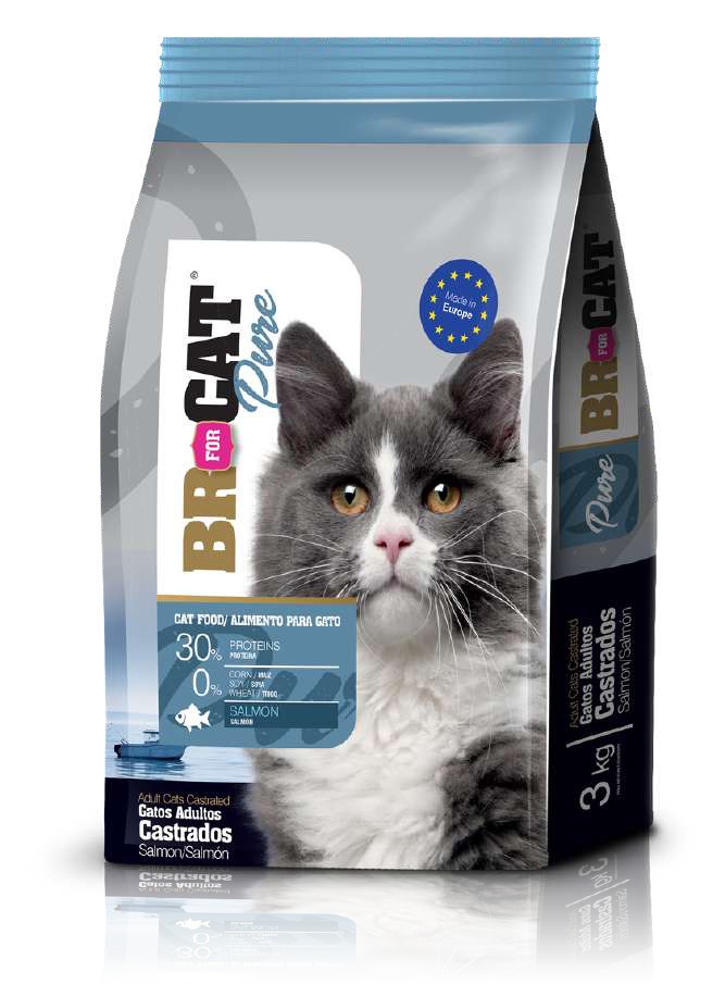 [GATOS-001] BR FOR CAT CASTRADO SALMÓN