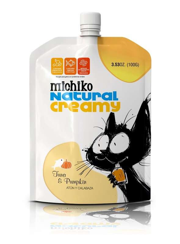 MICHIKO NATURAL CREAMY ATUN Y CALABAZA