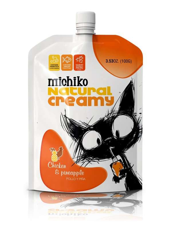 MICHIKO NATURAL CREAMY POLLO Y PIÑA