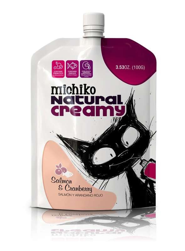 MICHIKO NATURAL CREAMY SALMON Y ARANDANO