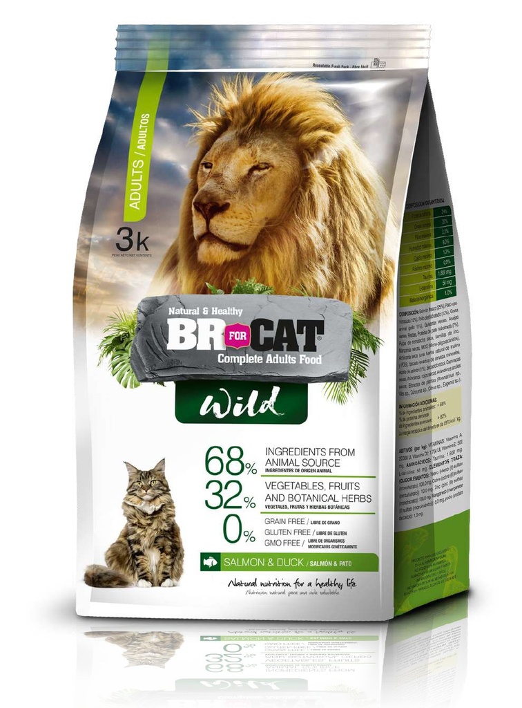 BR FOR CAT WILD COMPLETE ADULTS FOOD